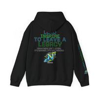 Legacy Hoodie — "Your Voice, Your Impact, Your Legacy" Inspirational Hooded Sweatshirt