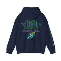 Legacy Hoodie — "Your Voice, Your Impact, Your Legacy" Inspirational Hooded Sweatshirt