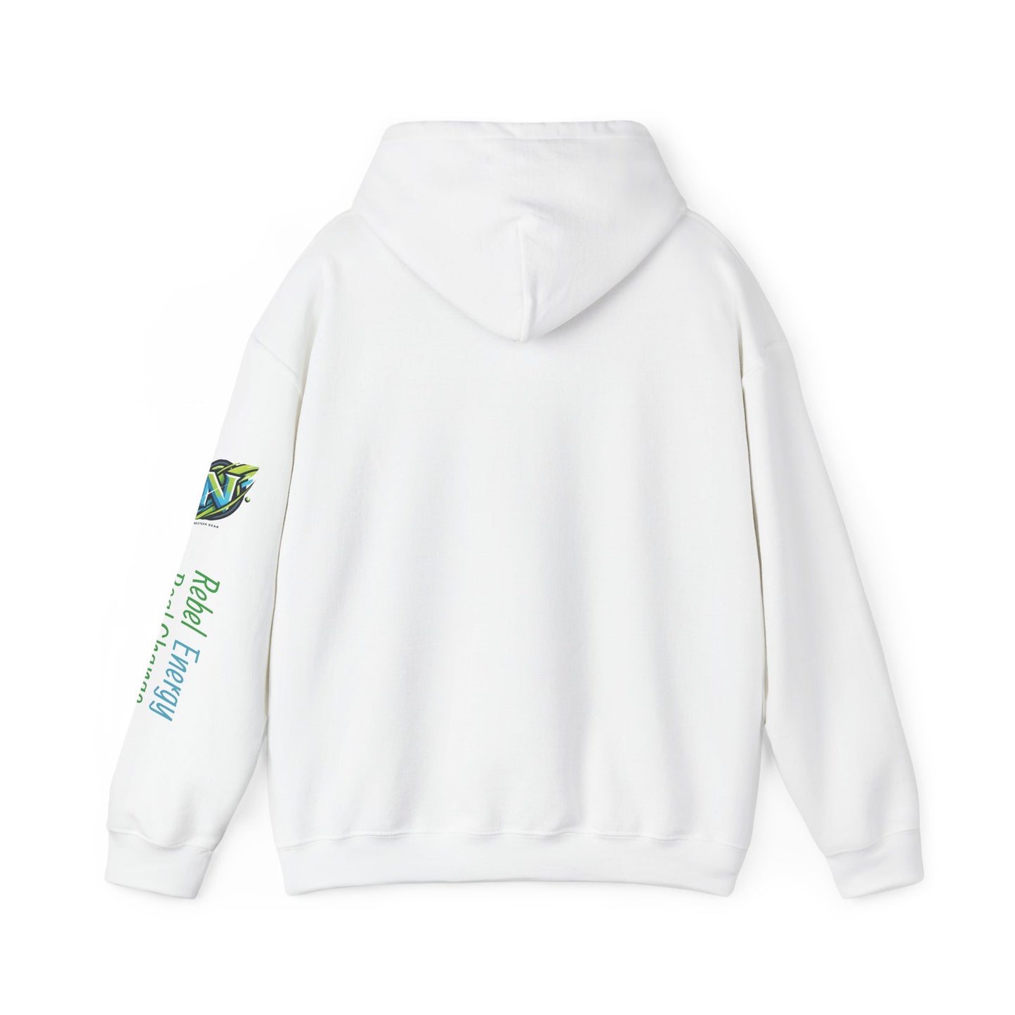 Rebel Energy Real Change Hoodie — Eco Activist Graphic Hoodie