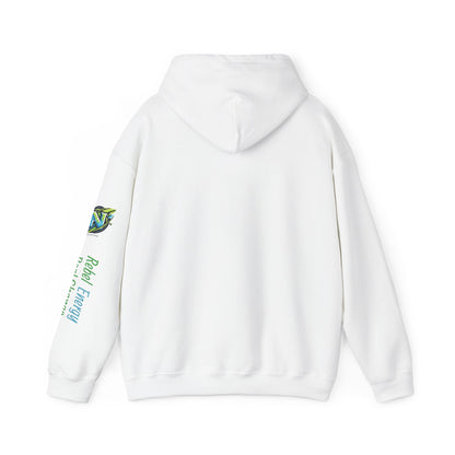 Rebel Energy Real Change Hoodie — Eco Activist Graphic Hoodie