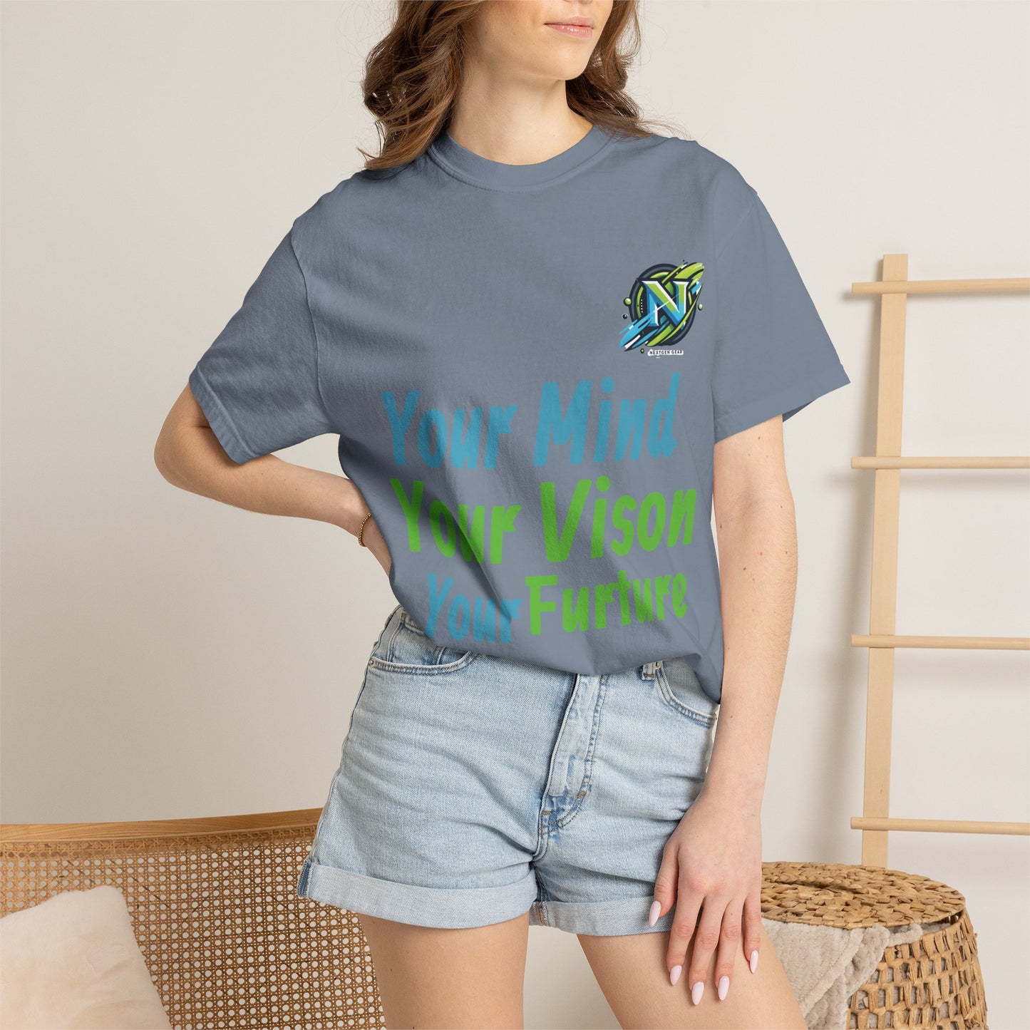 Motivational Graphic T-Shirt — “Your Mind Your Vision Your Future”