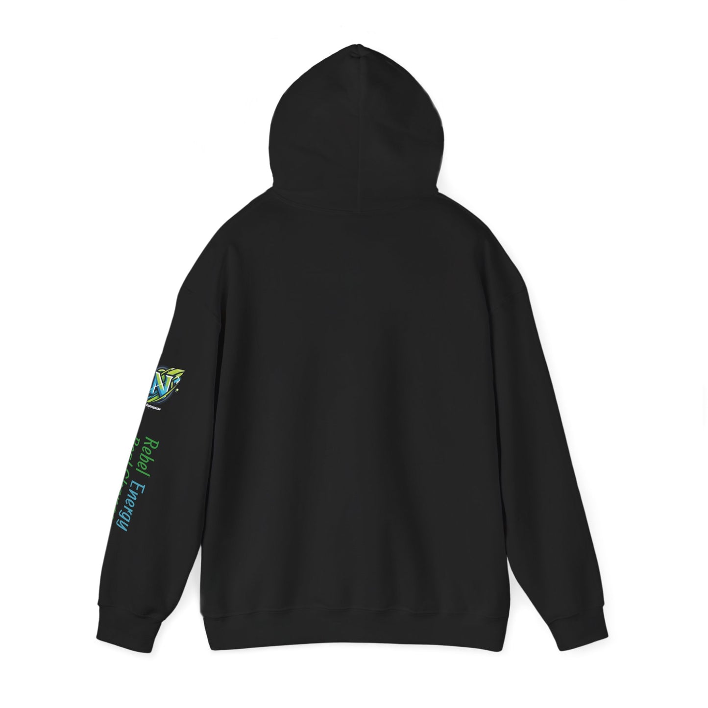 Rebel Energy Real Change Hoodie — Eco Activist Graphic Hoodie