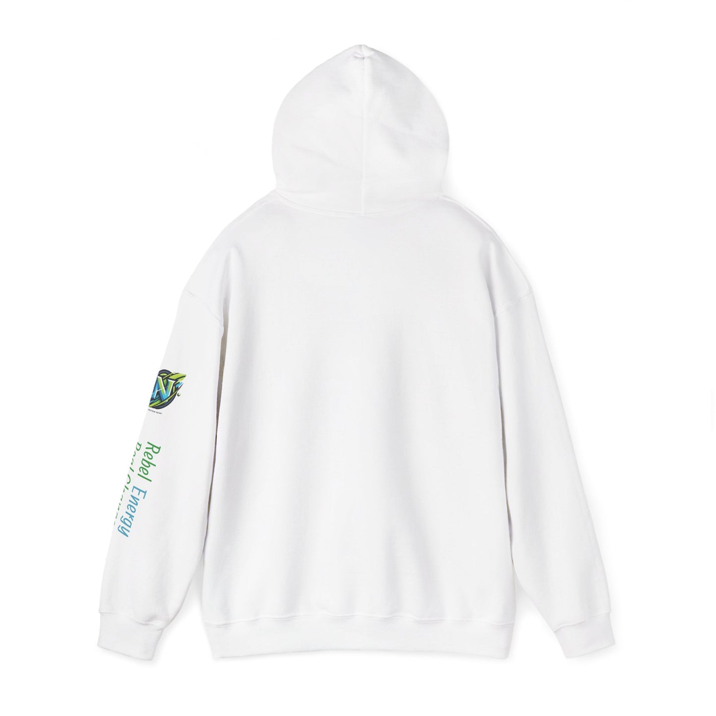 Rebel Energy Real Change Hoodie — Eco Activist Graphic Hoodie
