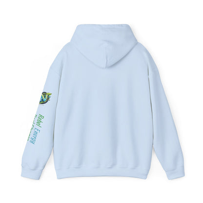 Rebel Energy Real Change Hoodie — Eco Activist Graphic Hoodie